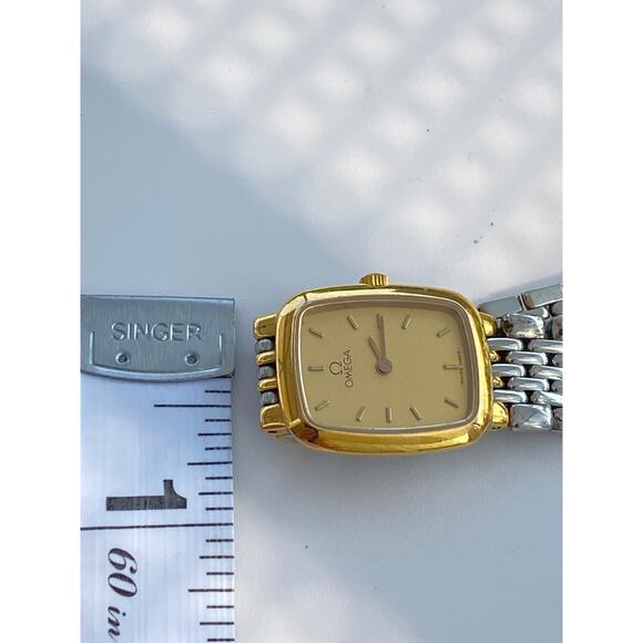 Authentic Omega Vintage Women's Watch – Two-Tone Gold & Silver - Picture 11 of 12
